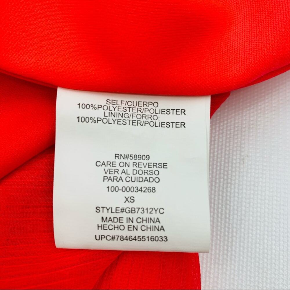 Gianni Bini Coral Peplum Hem Maxi Dress - Picture 12 of 12